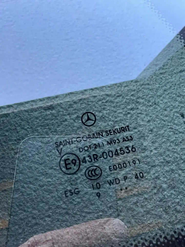 Mercedes-Benz Vito W447 (2014 - ) 43R004536 Заднее боковое стекло — фото 7