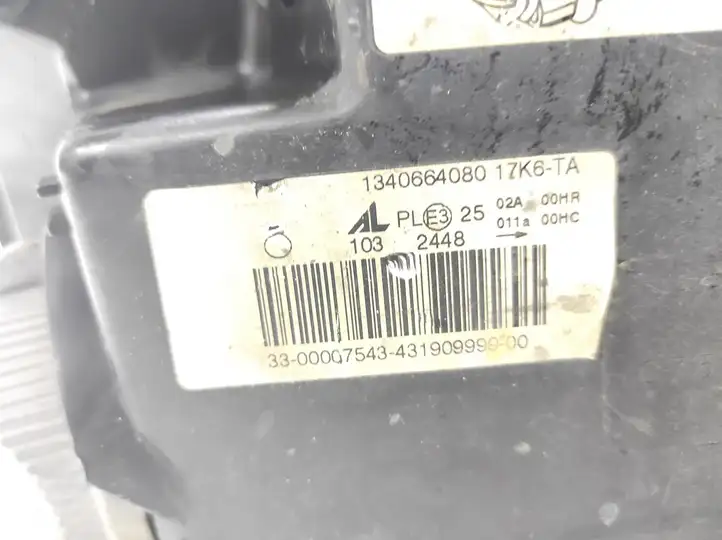 Fiat Ducato (2007 - 2014) 1340664080 Передняя фара — фото 2