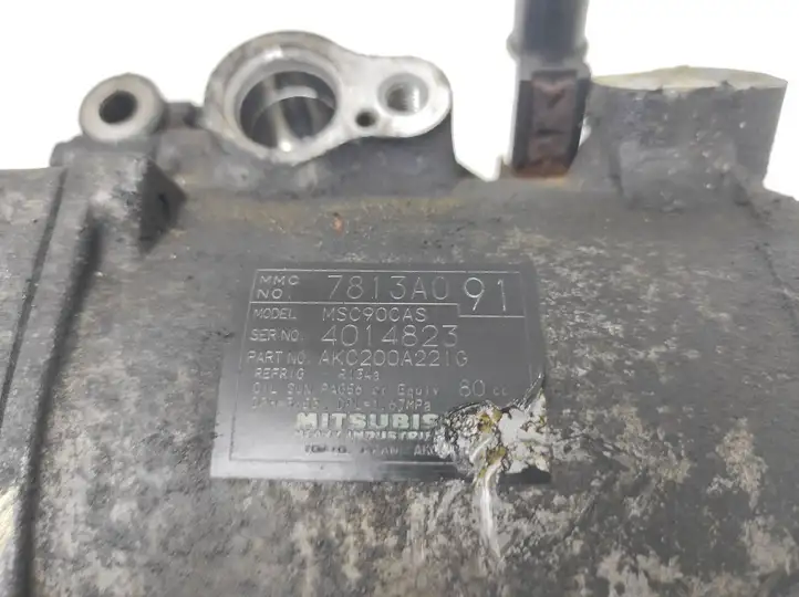Citroen C-Crosser (2007 - 2013) 7813A091 Компрессор (насос) кондиционера воздуха — фото 2