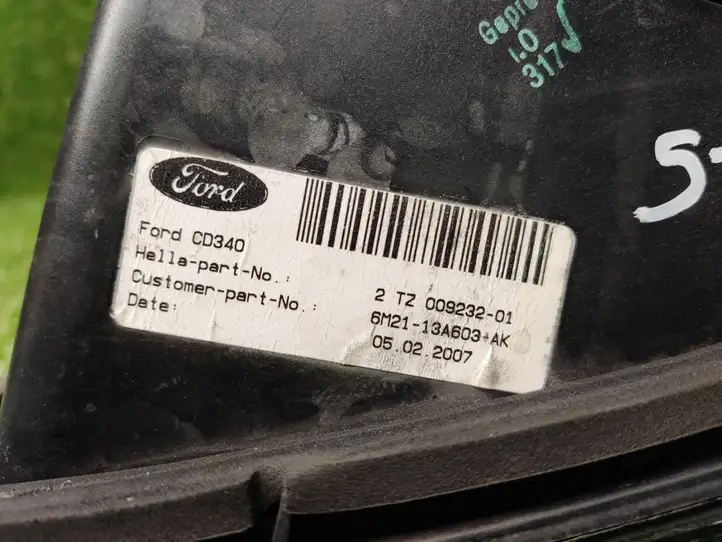 Ford S-MAX (2006 - 2010) 6M2113A603AK Задний фонарь в крышке багажника — фото 2