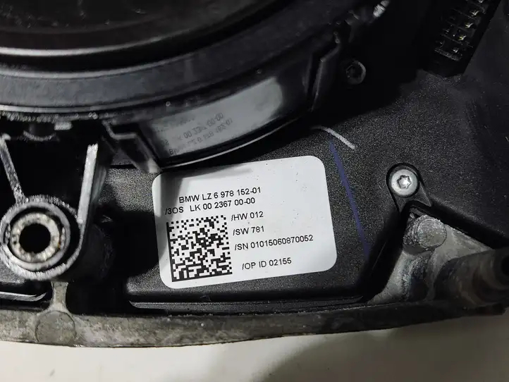 BMW 7 E65 E66 (2001 - 2008) 6911515 Контактное кольцо SRS — фото 4