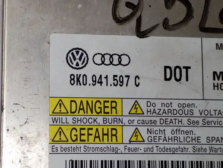 Audi Q5 SQ5 (2008 - 2012) 8K0941597C Блок розжига ксенона — фото 2