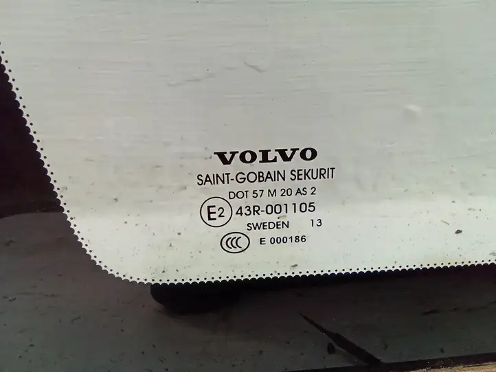 Volvo V70 (2007 - 2013) Заднее боковое стекло — фото 2