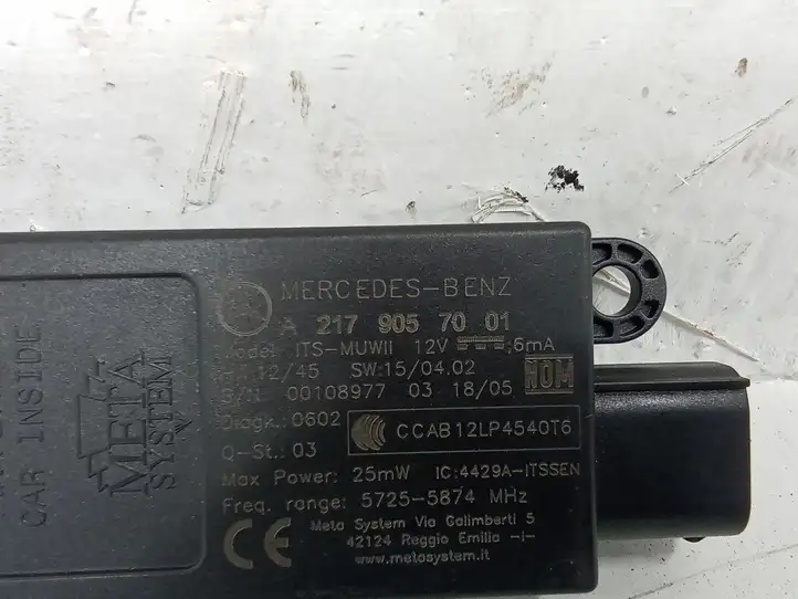 Mercedes-Benz E W238 (2017 - ) A2179057001 Блок бесключевого доступа — фото 2