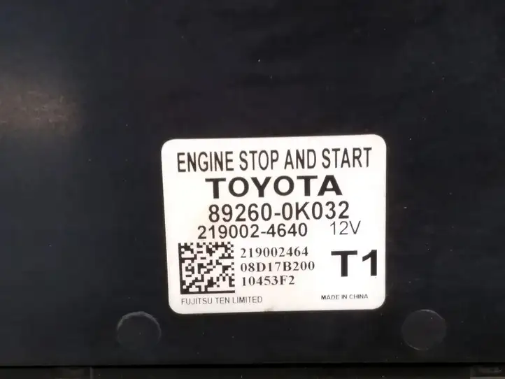 Toyota Hilux (AN120, AN130) (2015 - 2017) 892600K032 Модуль Start/Stop — фото 4