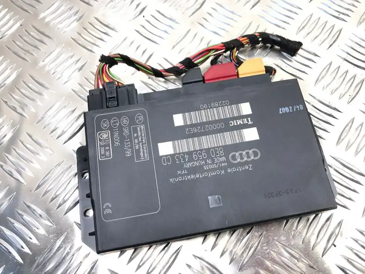 Audi A4 S4 B7 8E 8H (2004 - 2009) 8E0959433CD Модуль комфорта — фото 1