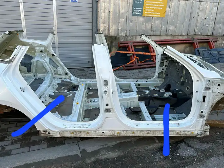 Kia Optima (2015 - 2018) Задний порог кузова — фото 1