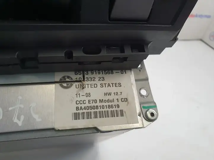 BMW X5 E70 (2006 - 2013) 9191568 Магнитола / мультимедийная система — фото 4