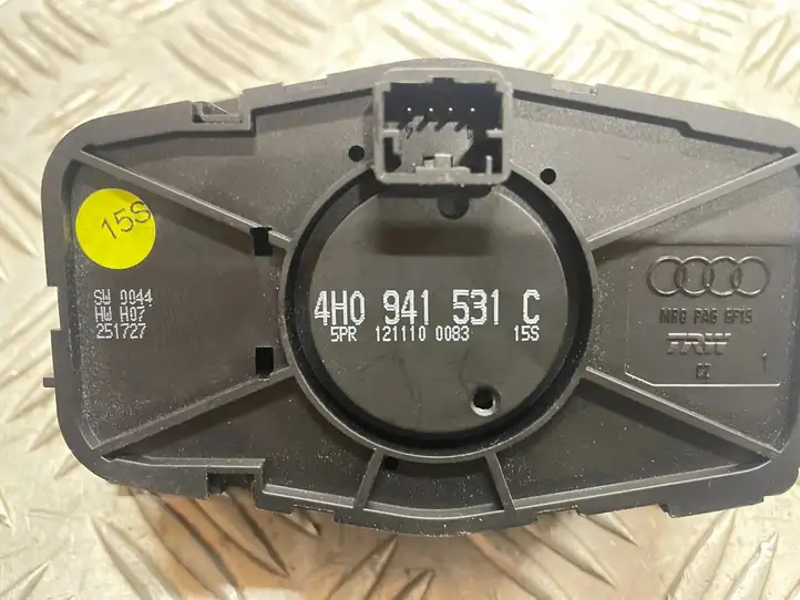 Audi A8 S8 D4 4H (2010 - 2014) 4H0941531C Включатель фонарей — фото 7