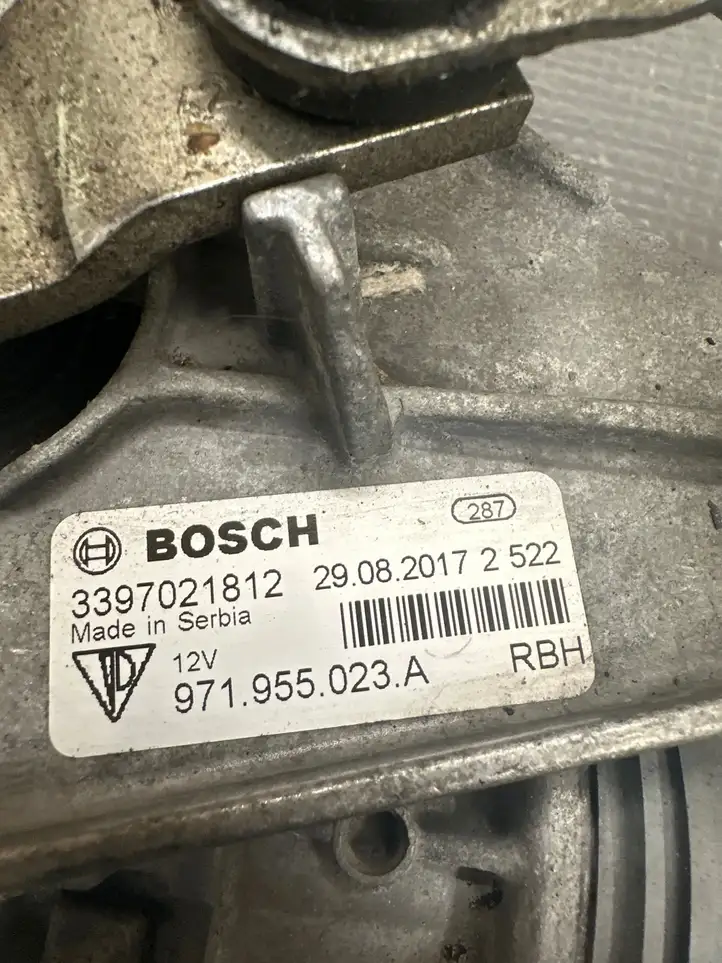 Porsche Panamera (971) (2016 - 2020) 971955023A Двигатель стеклоочистителей — фото 4