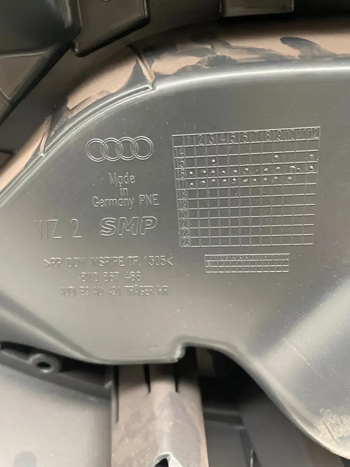 Audi A4 S4 B9 (2015 - 2019) 8W0839020 Внутренняя ручка задней двери — фото 7