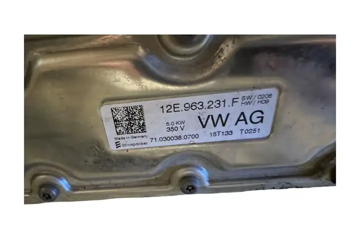 Volkswagen Golf VII (2013 - 2019) 12E963231F Электроподогрев двигателя — фото 6