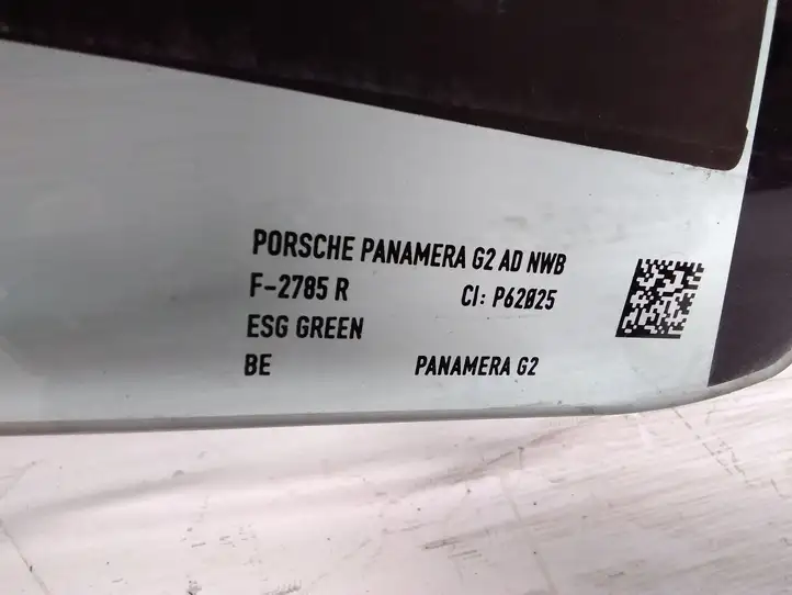 Porsche Panamera (971) (2016 - 2020) 971845318 Стекло задней двери — фото 4