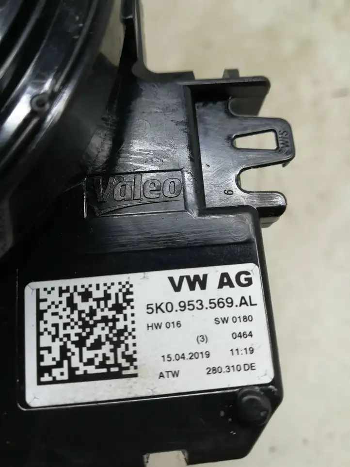 Skoda Octavia Mk2 (1Z) (2004 - 2013) 5k0953569al Контактное кольцо SRS — фото 4