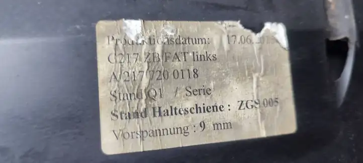 Mercedes-Benz S C217 (2015 - 2020) A2177200118 Стекло передней двери — фото 5