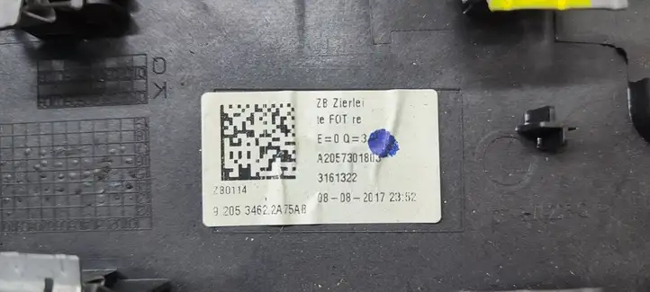 Mercedes-Benz S C217 (2015 - 2020) A2057301803 Прочая отделка передней двери — фото 4
