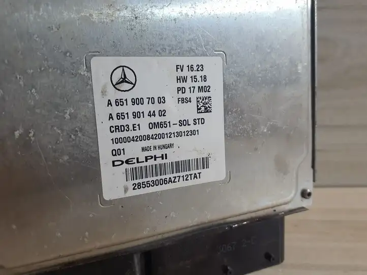 Mercedes-Benz CLA C117,X117,W117 (2013 - 2019) A6519014402 Блок управления двигателем (ЭБУ) — фото 4