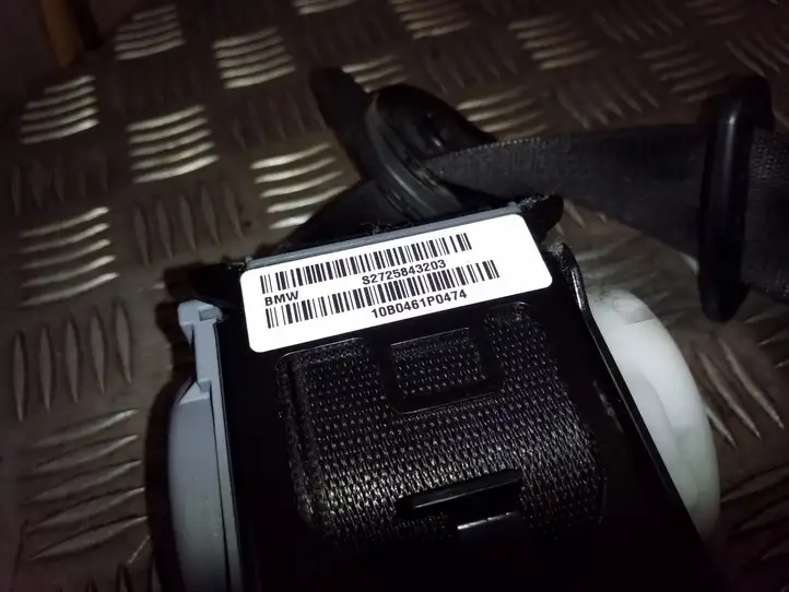 BMW X3 F25 (2010 - 2017) S2725843203 Передний ремень безопасности — фото 3