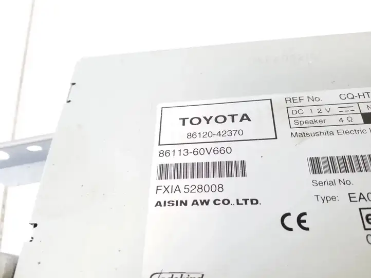 Toyota RAV 4 (XA30) (2006 - 2016) 8612042370 Магнитола / мультимедийная система — фото 4