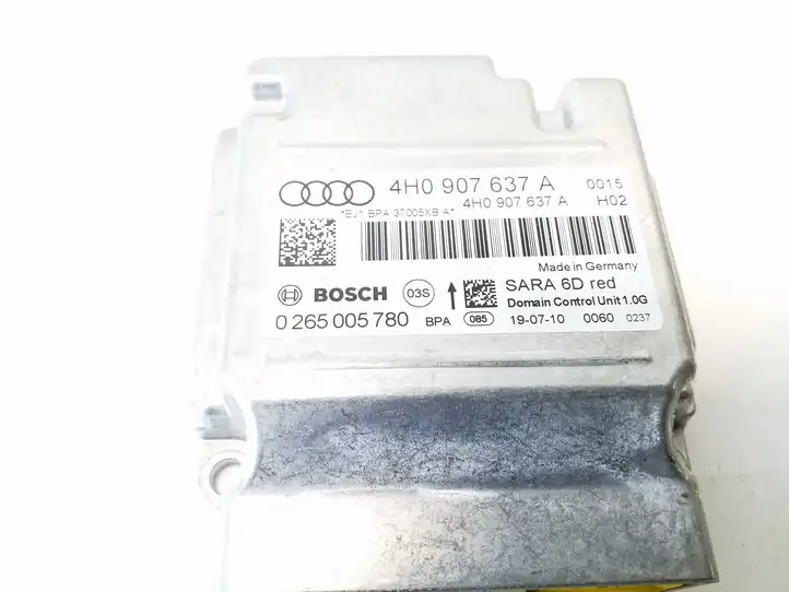 Audi A8 S8 D4 4H (2010 - 2014) 4H0907637A Прочие блоки управления — фото 2