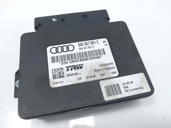 Audi Q5 SQ5 (2012 - 2017) 8K0907801 Блок управления стояночным тормозом — фото 1