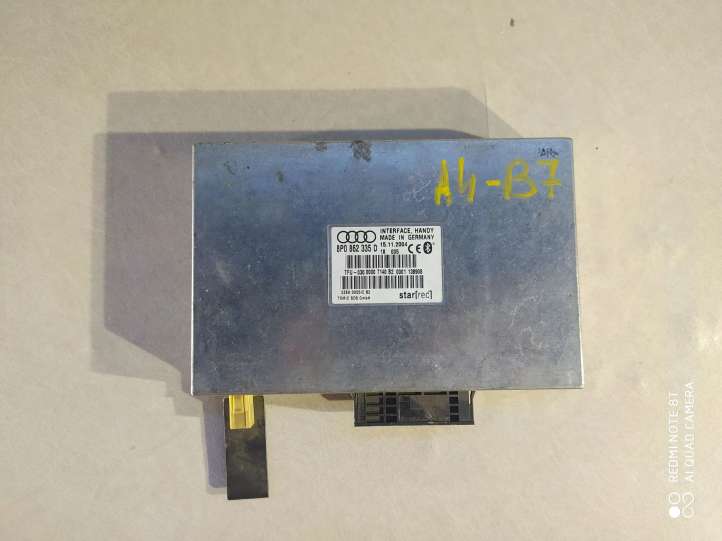 8P0862335D Audi A4 S4 B7 8E 8H Bluetooth modulis