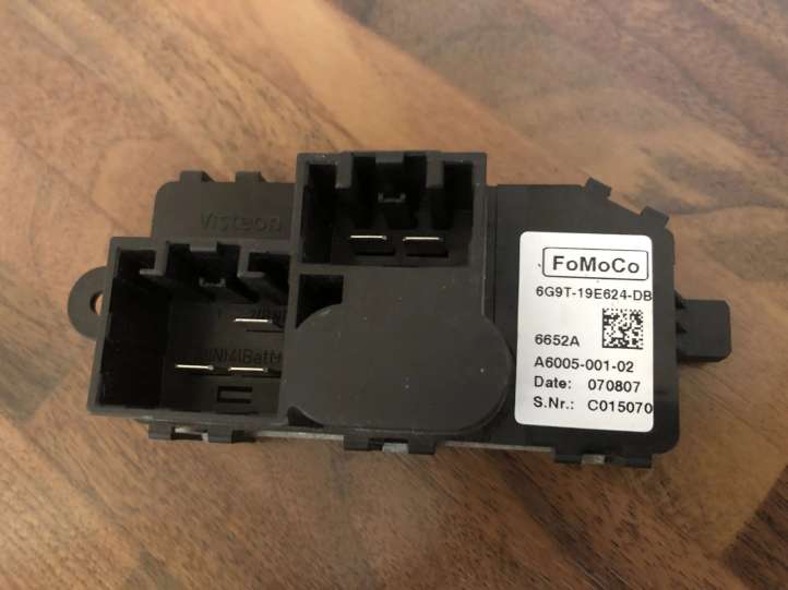 6G9T19E624DB Ford S-MAX Salono pečiuko ventiliatoriaus rėlė