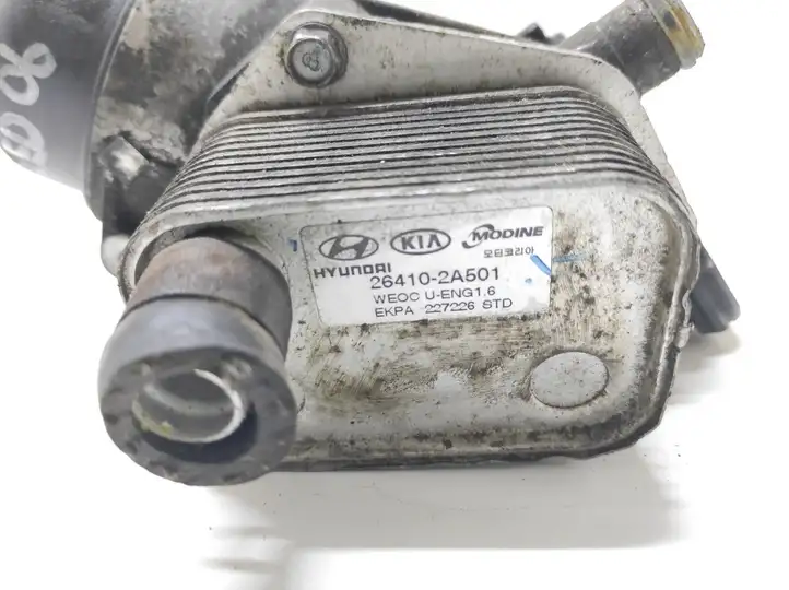 Kia Ceed (2006 - 2010) 264102A501 Кронштейн масляного фильтра — фото 3