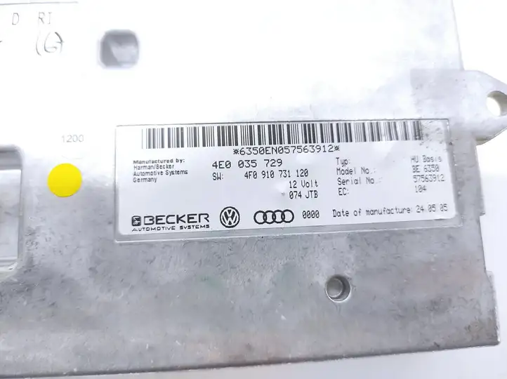 Audi A6 S6 C6 4F (2004 - 2008) 4E0035729 Модуль комфорта — фото 4