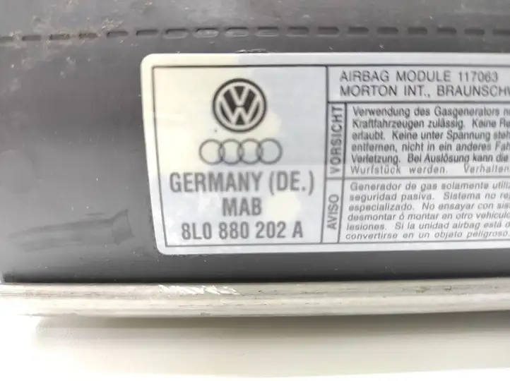 Audi A3/S3 8L (2000 - 2003) 8L0880202A Подушка безопасности пассажира — фото 4