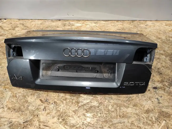 Audi A4 S4 B7 8E 8H (2004 - 2009) Крышка багажника — фото 1