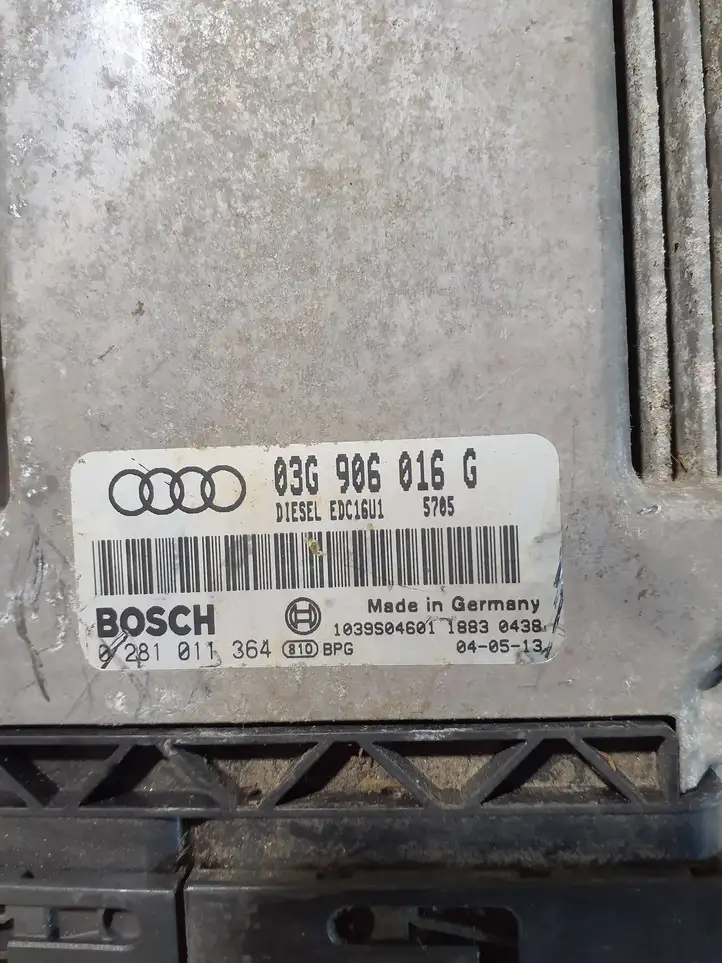 Audi A3/S3 8P (2008 - 2013) 03G906016G Блок управления двигателем (ЭБУ) — фото 2