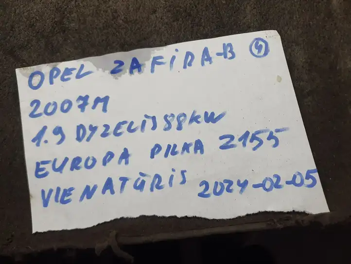 Opel Zafira B (2006 - 2008) 0281002771 Датчик давления выхлопных газов — фото 2