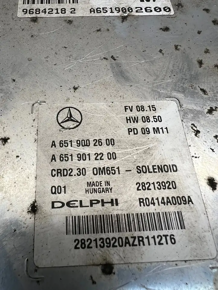 Mercedes-Benz Sprinter W906 (2006 - 2018) A6519002600 Комплект системы зажигания — фото 3