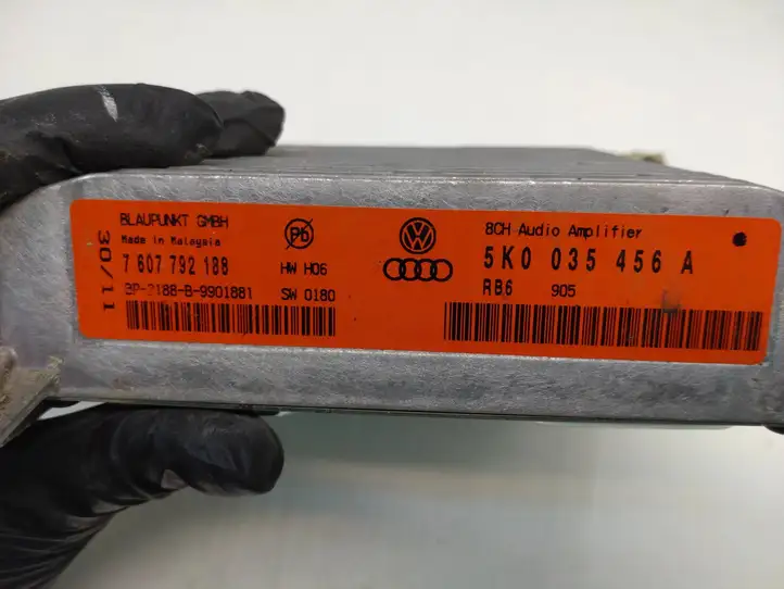 Volkswagen PASSAT B7 (2011 - 2014) 5K0035456A Усилитель звука — фото 4