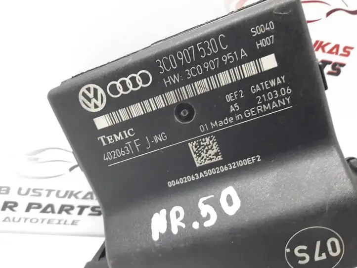 Volkswagen PASSAT B6 (2005 - 2010) 3C0907530C Прочие блоки управления — фото 3