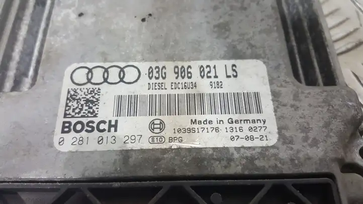 Audi A3/S3 8P (2004 - 2008) 03G906021LS Блок управления двигателем (ЭБУ) — фото 3