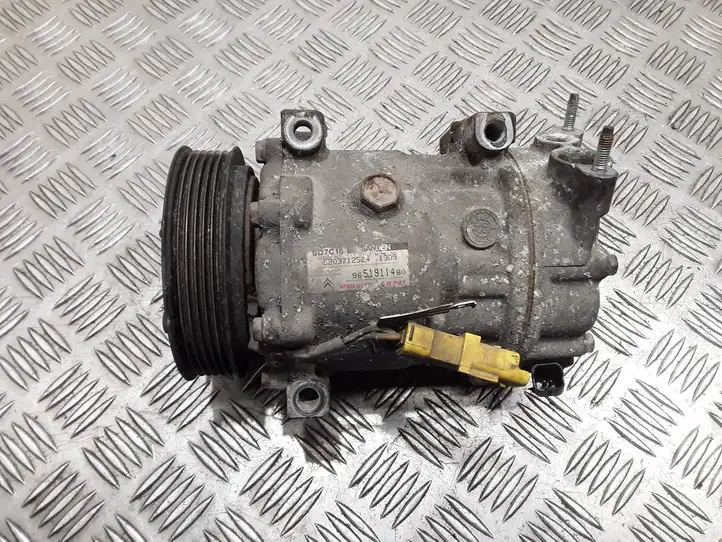 Peugeot 307 (2005 - 2008) 9651911480 Компрессор (насос) кондиционера воздуха — фото 2