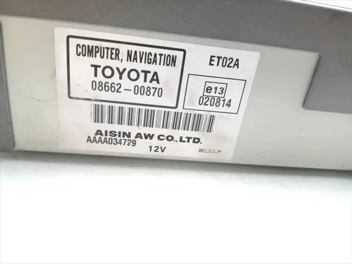 Toyota Avensis T250 (2003 - 2006) 08662-00870 Навигационный привод CD/DVD — фото 5