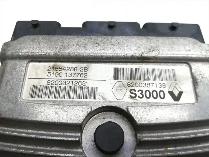 Renault Scenic II - Grand scenic II (2006 - 2009) 8200387138 Блок управления двигателем (ЭБУ) — фото 5