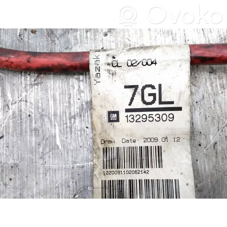 Opel Insignia A (2008 - 2017) 13295309 Плюсовой провод аккумулятора — фото 3