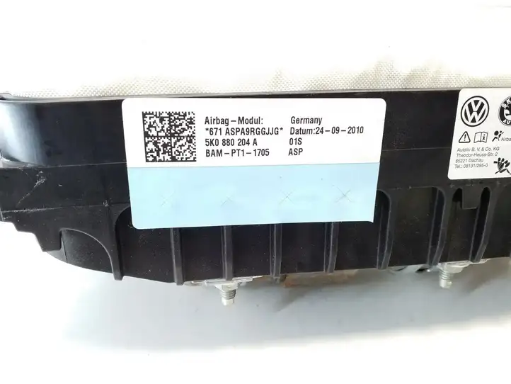 Volkswagen Golf VI (2009 - 2013) 5K0880204A Подушка безопасности пассажира — фото 2