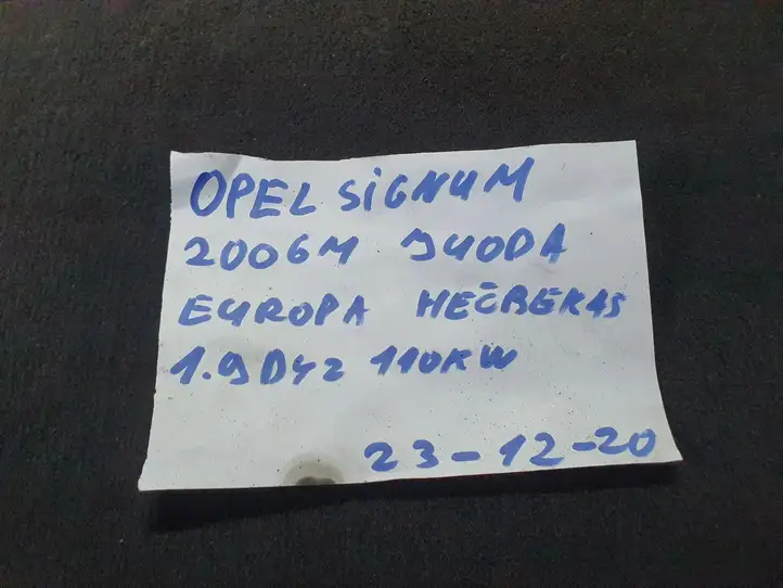 Opel Signum (2002 - 2008) 13102028 Датчик удара SRS — фото 4