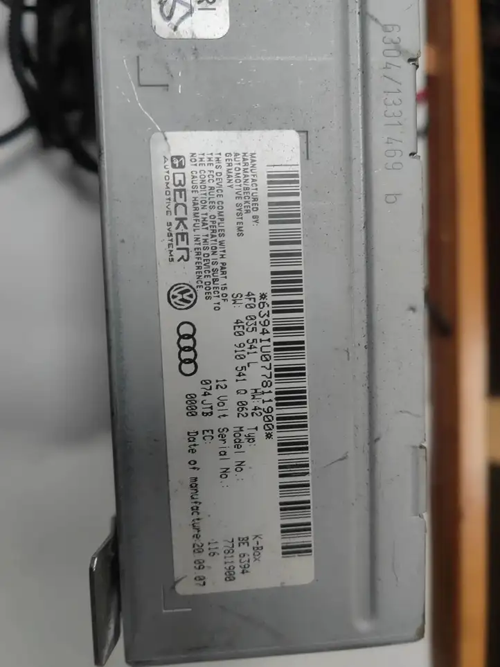 Audi A6 S6 C6 4F (2004 - 2008) 4F0035541L Усилитель звука — фото 6