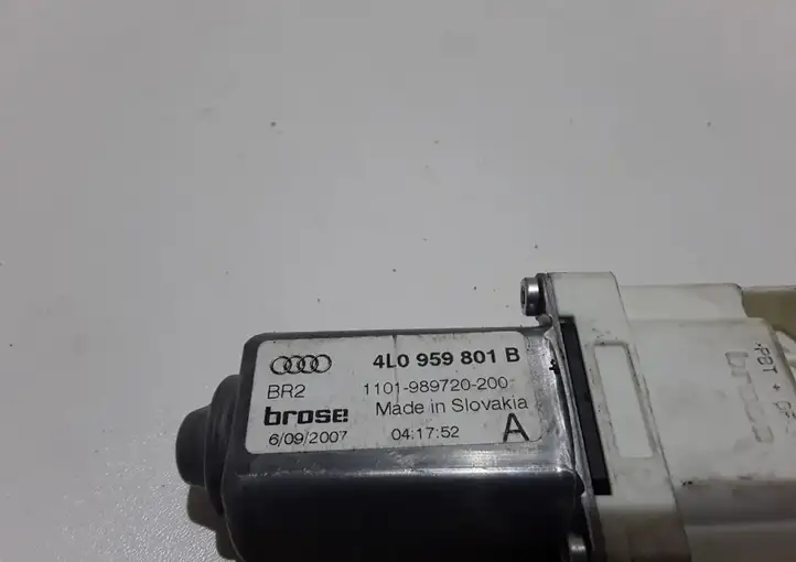 Audi Q7 4L (2005 - 2009) 4L0959801B Механический стеклоподъемник задней двери — фото 7