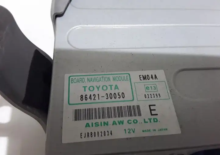 Lexus GS 300 350 430 450h (2004 - 2007) 8642130050 Навигационные карты CD/DVD — фото 4