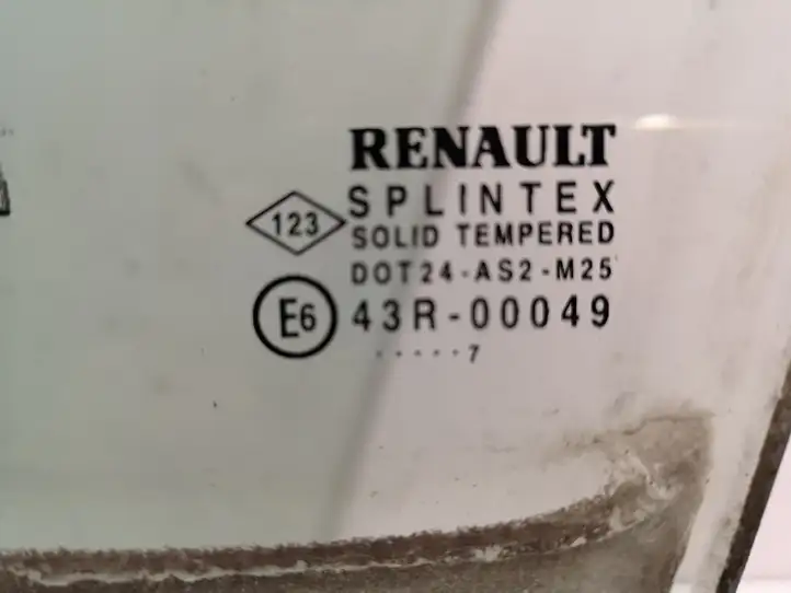 Renault Scenic II - Grand scenic II (2006 - 2009) 43R00049 Стекло передней двери — фото 2