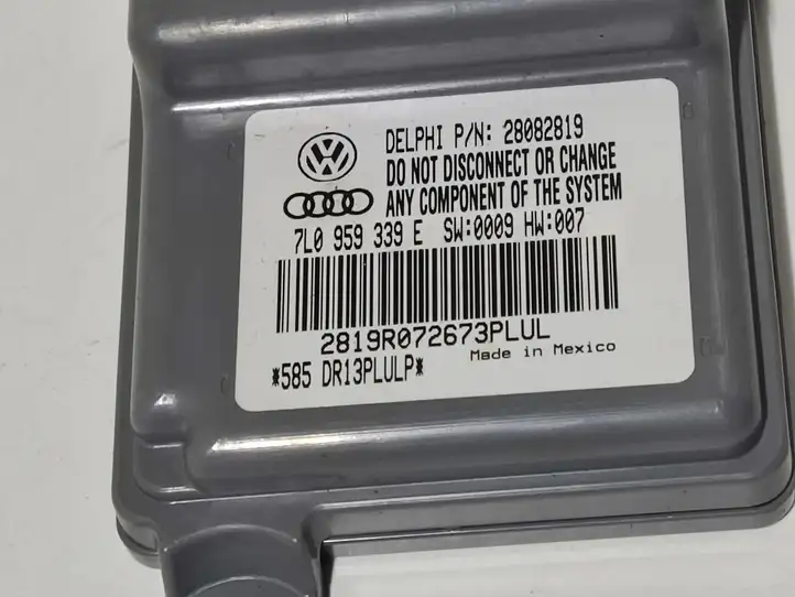 Volkswagen Touareg I (2002 - 2010) 7L0959339E Блок управления сиденьем — фото 3