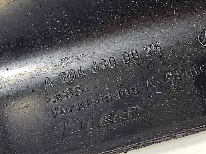 Mercedes-Benz C W204 (2007 - 2014) A2046900025 Обшивка стойки A — фото 4