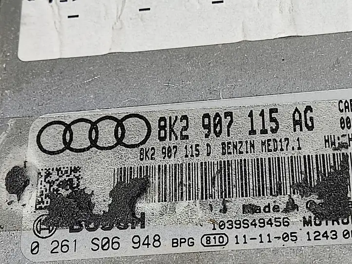 Audi A4 S4 B8 8K (2011 - 2015) 8K2907115AG Блок управления двигателем (ECU) — фото 4